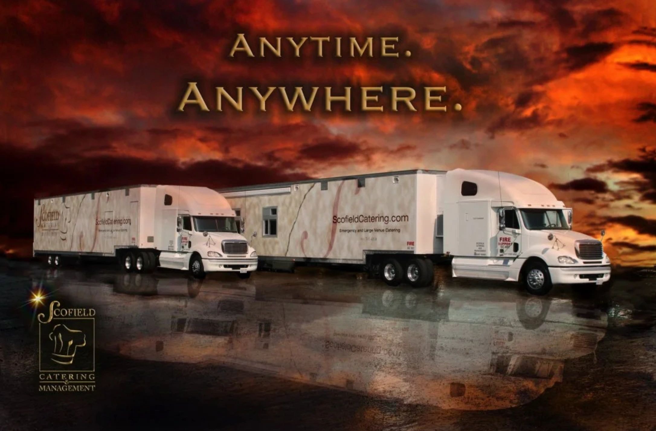 Scofield's Catering logo