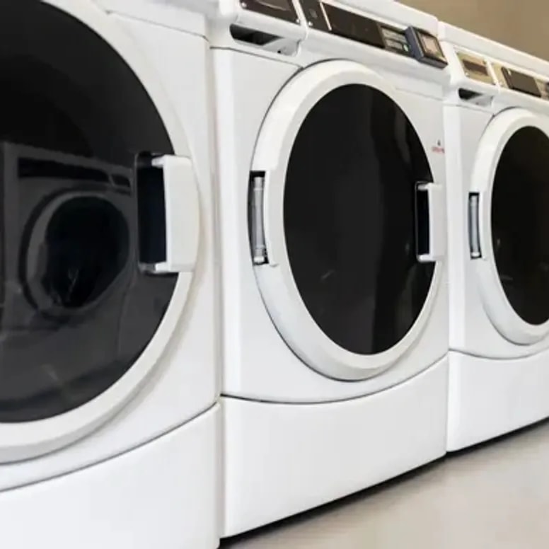 Commercial front-load laundry dryers for emergency response deployments